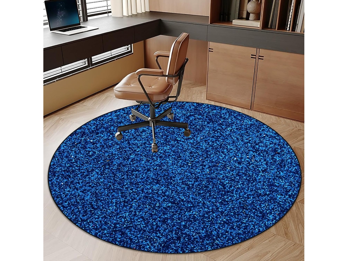 Alfombrilla Protectora Oficina, Antideslizante Gaming, Suelo Duros, Sillas Protector Parquet Suelos Redonda