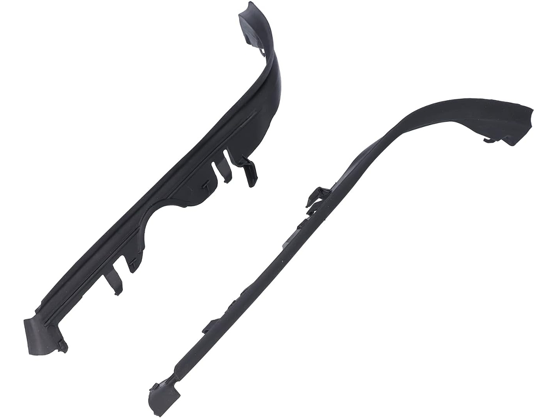Difusor De Parachoques Trasero, Decoración Inferior, Estilo Alerón, Negro, 4 Piezas, Labio De Alerón