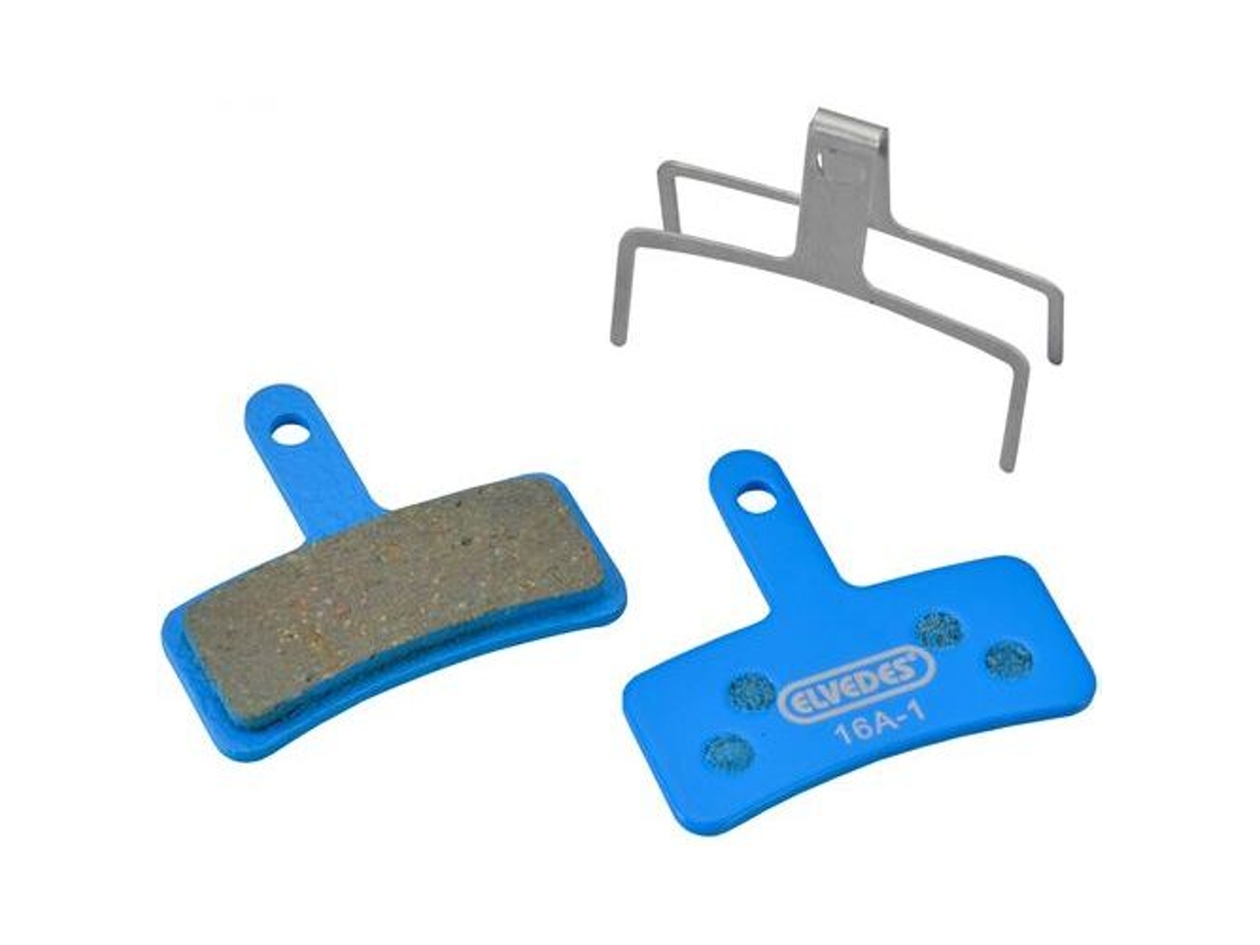 Par de pastillas de freno orgánicas para bicicleta Elvedes Tektro Dorado (E-bike)