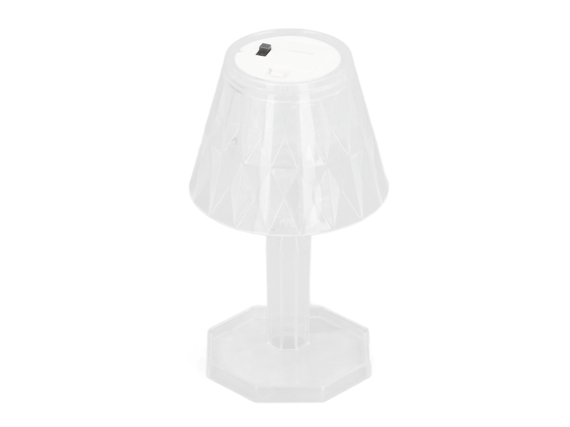 Rebe-lámpara De Mesa De Cristal Lámpara De Noche Para Dormitorio Luz Bonita Efectos Plástica Blanca Pura Hogar