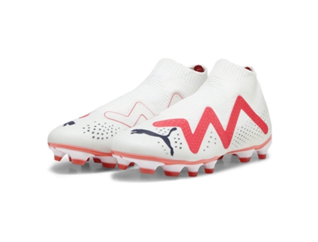 Botas de fútbol Unisex para Fútbol PUMA Future Match Ll Fg Blanco (42)