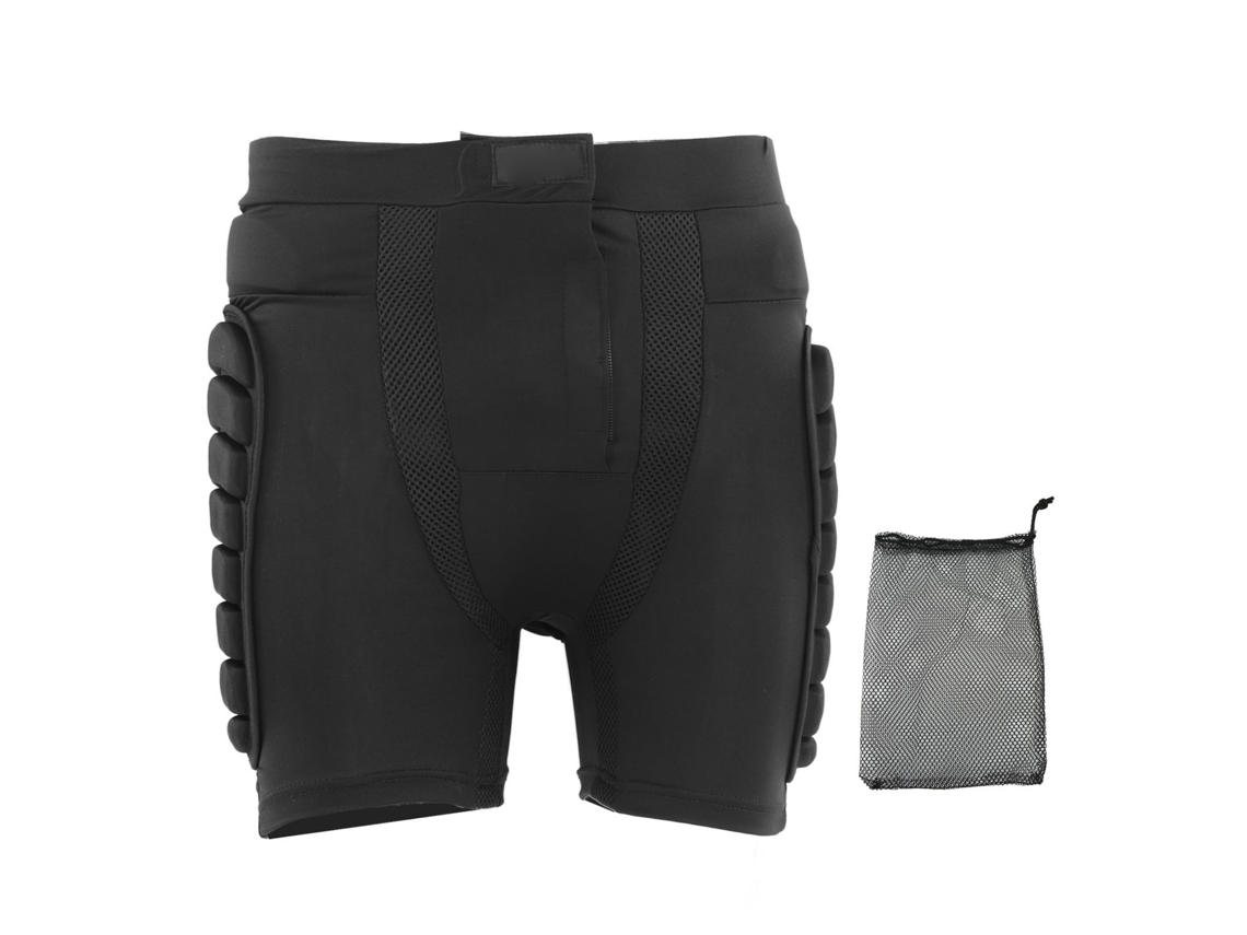 2026-pantalones Cortos Acolchados Ajustables De Algodón Poliéster Eva Para Protección De Cadera Ski Patinaje Xxl