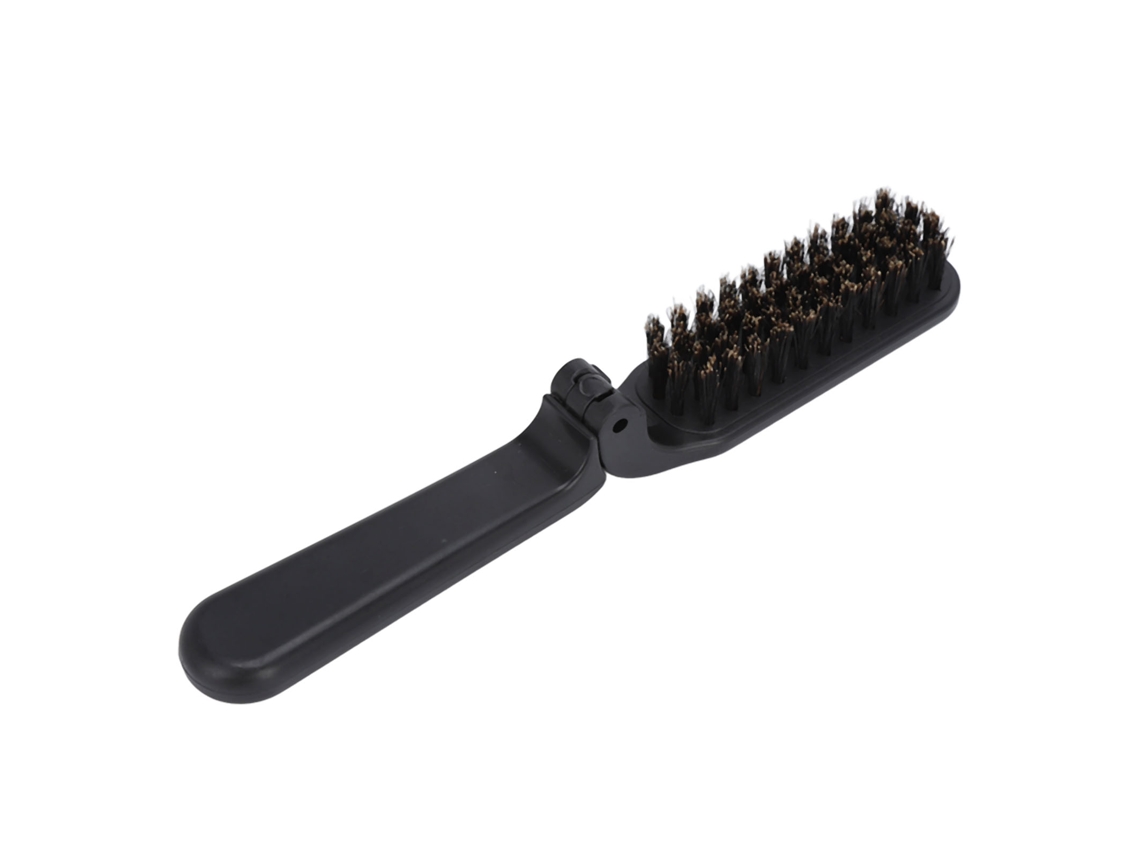 Cepillo Y Peine De Barba Plegable Para Hombre, Grooming De Viaje, Diseño Estilo Simple, Manejo Cómodo Y Portátil