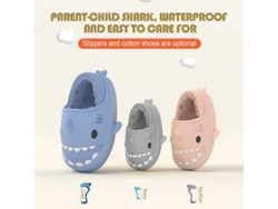 2026-zapatos De Casa Invierno Tibios Tiburón Antideslizantes Para Hombres Y Mujeres Con Suela Gruesa Y Impermeable
