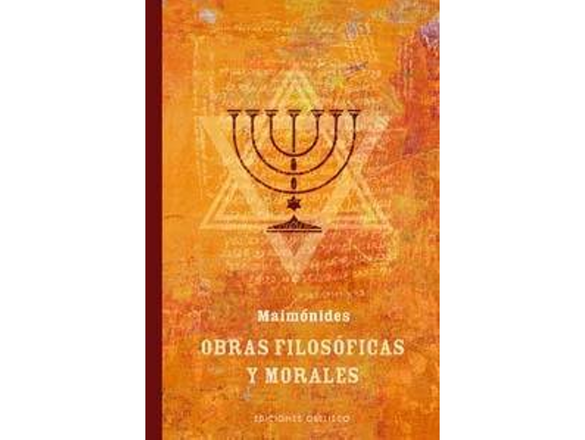 Libro Obras Filosoficas Y Morales de Maimonides (Español)