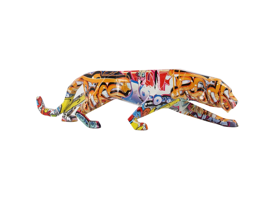 Figura Decorativa DRW (Resina - Multicolor)