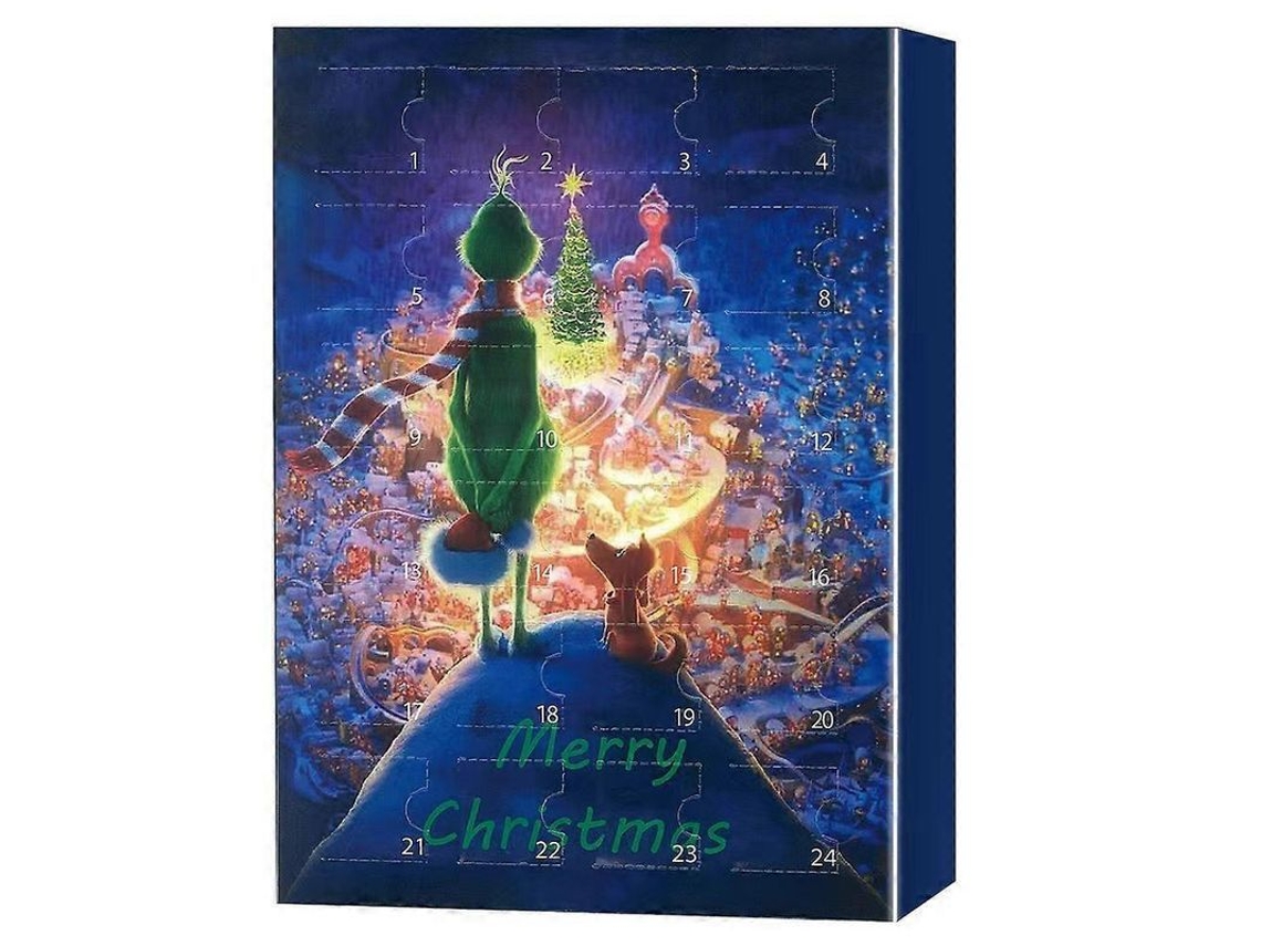 Caja Sorpresa De Adviento De Navidad 2025, 24 Piezas, Regalo Sorpresa Del Grinch