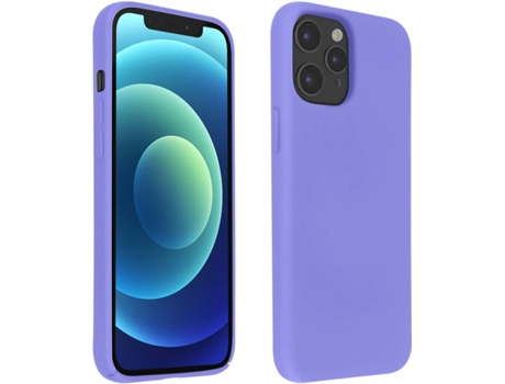 Funda iPhone 12 Pro Max AVIZAR Semirrígida Mate Violeta
