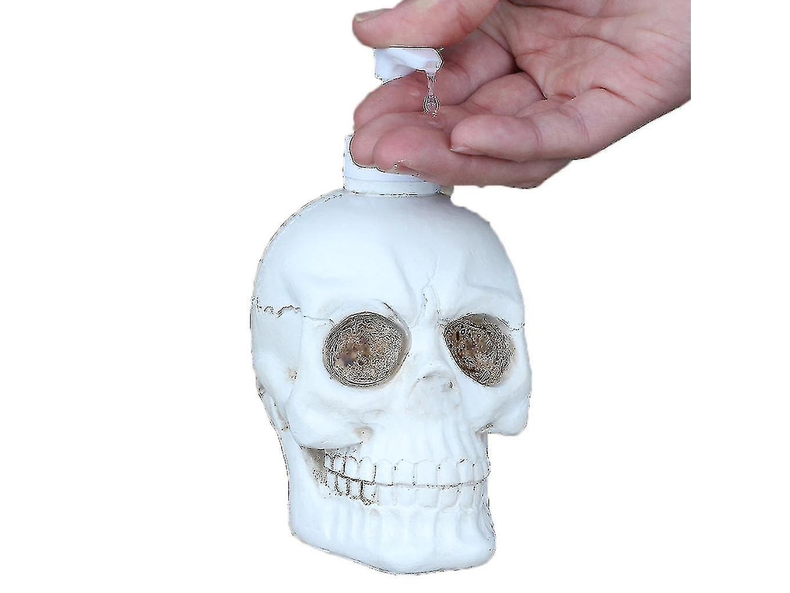 Botella de espuma Kull Forma Jabón líquido embotellado Auténtico baño de calavera Rosewell