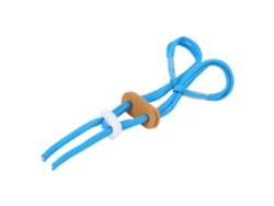 Omni-tira De Dedos Para Arco De Tiro Con Arco Poliéster Ajustable Protector De Mano Para Arco Reforzado Accesorios Azul