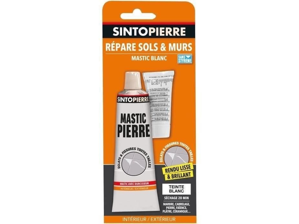 Sintopierre Repara Pisos Y Paredes 100 G Blanco