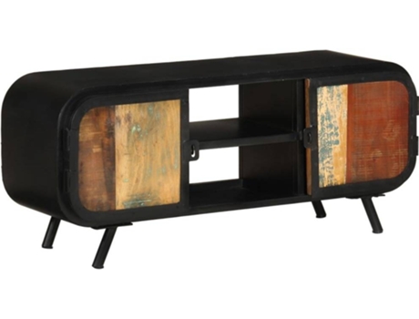 Mueble para la televisión VIDAXL Marrón Madera (110x30x45 cm)