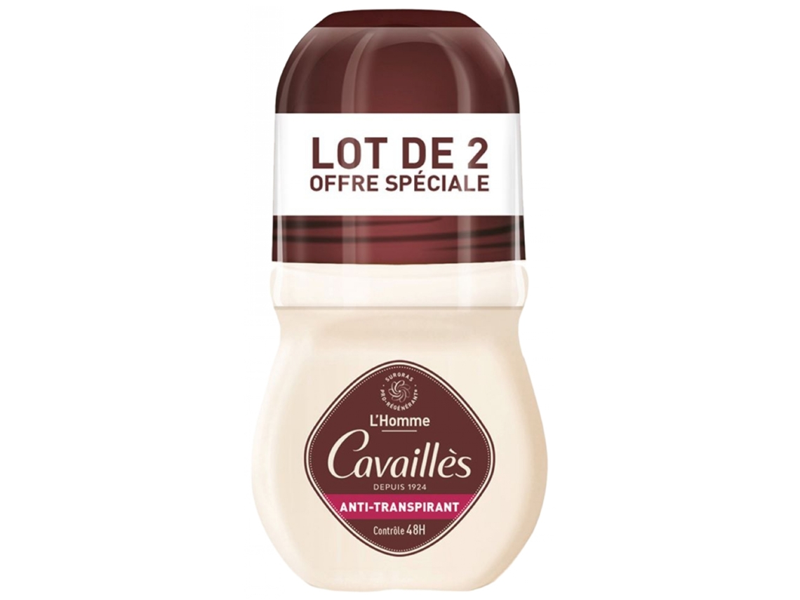 Desodorante Desodorante Absorb Hombre 48H Lote de 2 X 50 Ml ROGÉ CAVAILLÈS