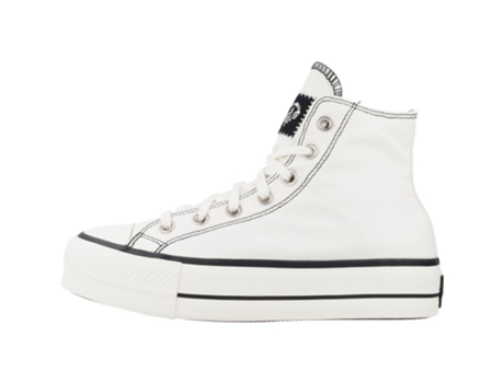 Zapatillas de Mujer CONVERSE Chuck Taylor All Star Lift Tecido Blanco (36.5)