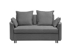 Sofá cama BELIANI Hovin de Poliéster Gris 166x92x84
