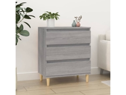 Lovely Home Aparador 60X35X70 Cm Derivados de Madera Gris Sonoma