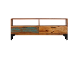 Maison Exclusive - Mueble Para Tv Cm Madera Maciza Reciclada 118x35x45