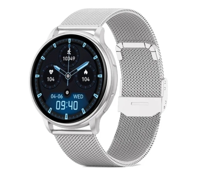 Smartwatch FITPRO Pulsera Fitpro G35 Metal Plata Recibe Notificaciones y Alerta de Llamada