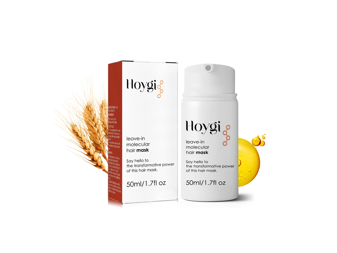 Esta mascarilla sin enjuague repara el cabello dañado, seco y encrespado.