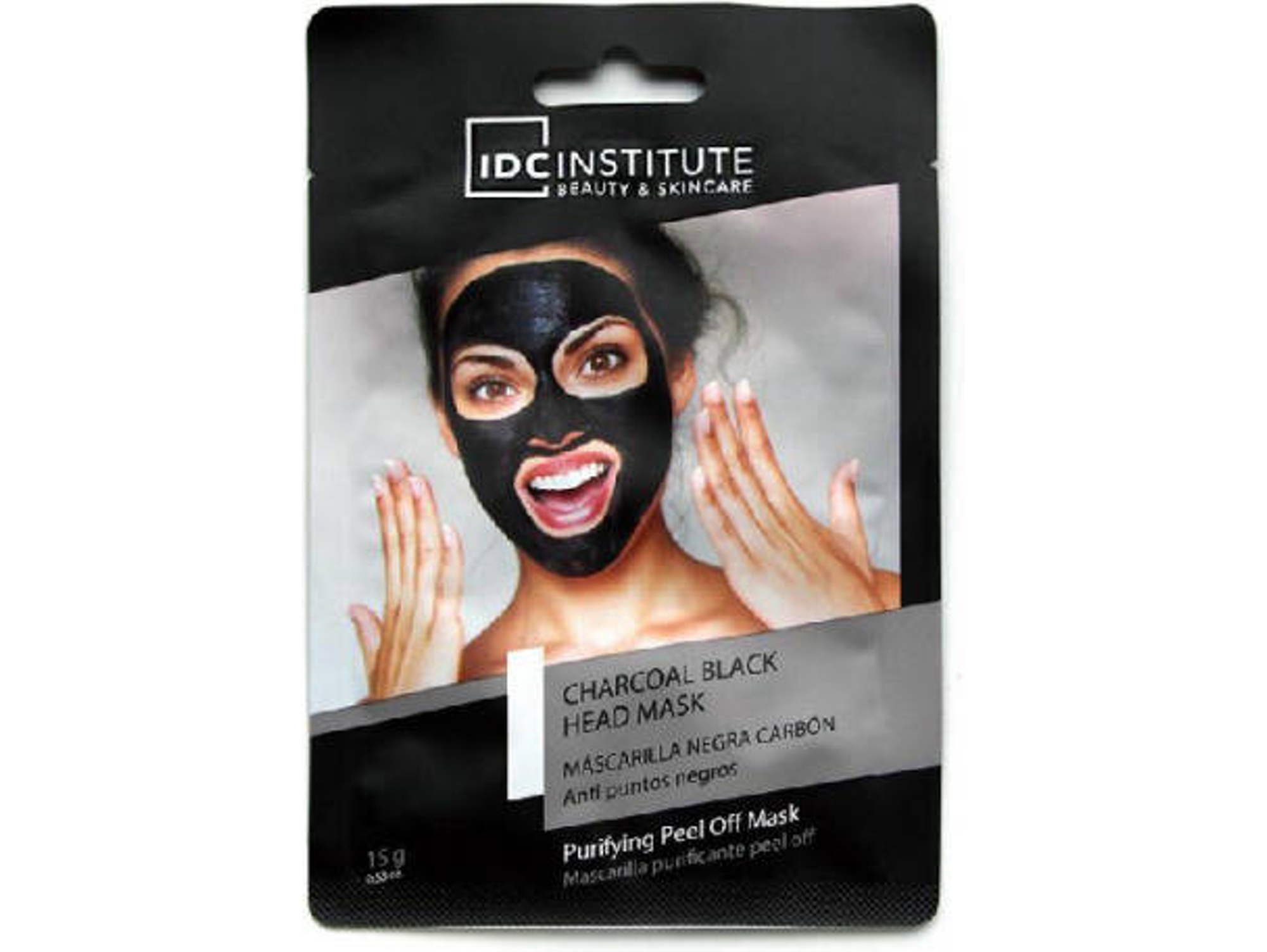 Mascarilla Facial IDC Negra Carbon 15 g.