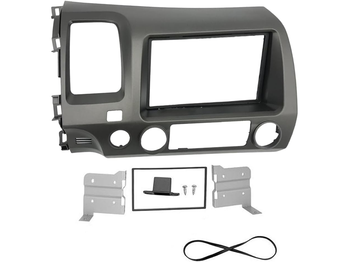 Reproductor De Dvd Para Coche, Marco Para Salpicadero, Estéreo Doble Din Compatible Con Civic