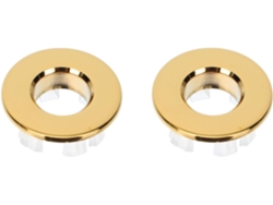 Juego de 2 anillos antidesbordamiento de cobre, cubierta decorativa antiburbujas para fregadero de baño y cocina - Accesorios prácticos