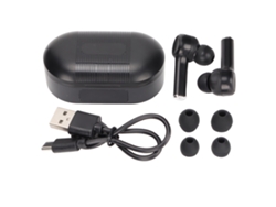 Audífonos Inalámbricos Gaming Con Reducción De Ruido, Auriculares Bluetooth Con Estuche De Carga, Pantalla Lcd, Estéreo Intraural Y Control Táctil