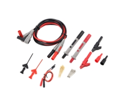 Kit De Cables Para Multímetro Digital P1300c Con Puntas Reemplazables Y Pinzas De Cocodrilo De 1 M
