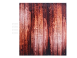 Cortina de ducha impermeable con ganchos para el hogar 150x180 cm