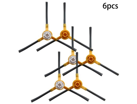 6 piezas de cepillos laterales para Mamibot Petvac 280 Petvac280 piezas de Robot aspirador Robot aspirador Cepillo Lateral limpieza del hogar