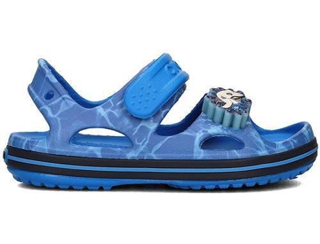 Sandalias CROCS Crocband II Led Bebés (23-24 - Azul)
