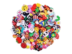 2026-50 Charmas Aleatorias Para Zapatos Crocs Y Pulseras Material Pvc Regalos De Fiesta Navidad Pascua