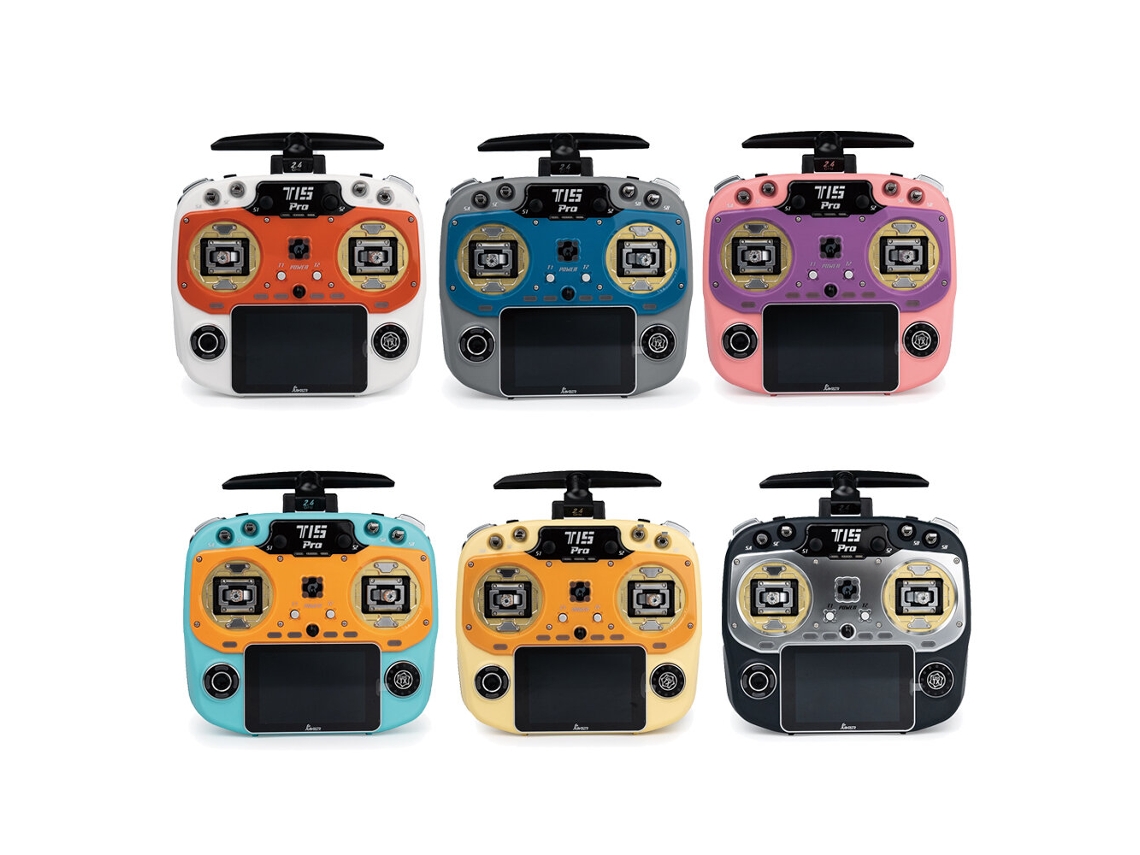 Grishalljumper T15 Pro Elrs 2.4ghz Sensor Hall/fpg Rdc90 Gimbal Transmisor Radio 3.5" Edgetx 1000mw Fpv Racer Drone Rc Avión