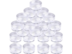 50 tarros de cosméticos SFUSHOS vacíos