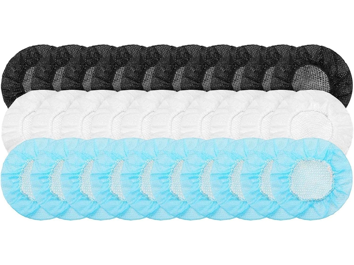 Paquete De 300 Fundas Desechables De Tela No Tejida Para Auriculares, De 8,5 A 10 Cm.