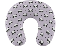 Almohada Viaje Forma Cabeza Espuma Viscoelástica Viscoelástica Fácil Relajación Cómodos Familia.brfácil