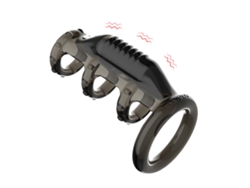 Anillo De Retardo Vibrante Para Hombre Elástico Suave Para Retrasar Eyaculación