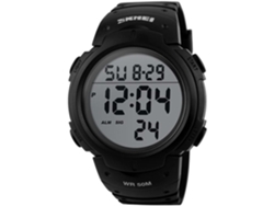 Reloj para hombre con números grandes, reloj despertador