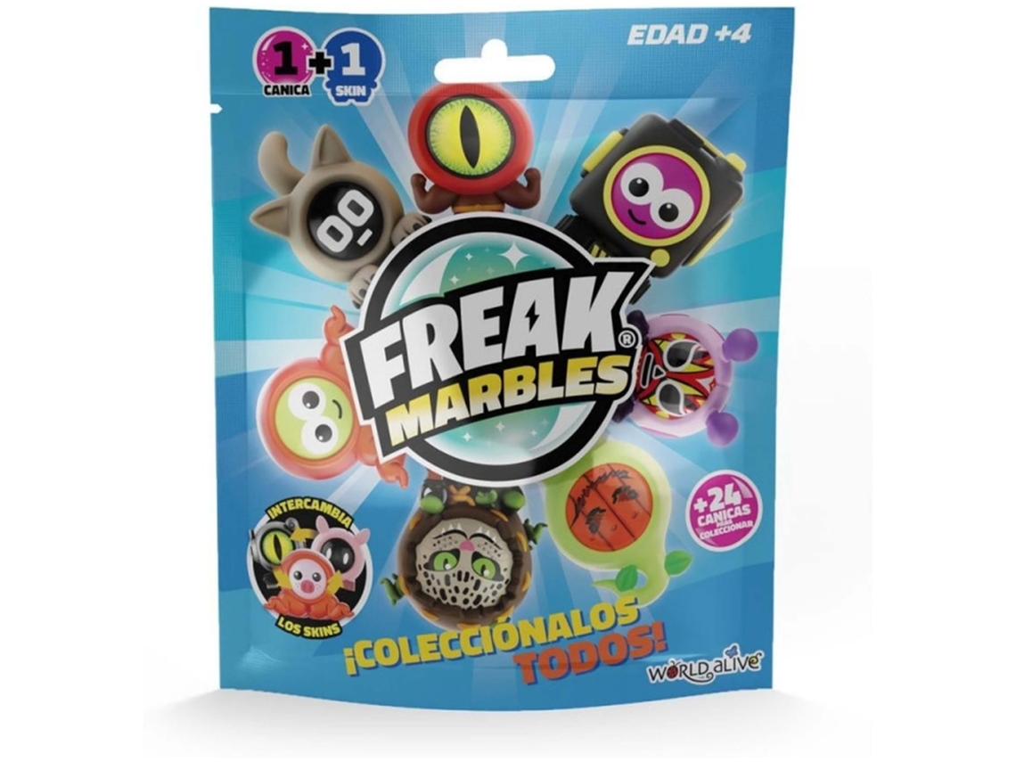 Bolsa sorpresa de canicas Freak