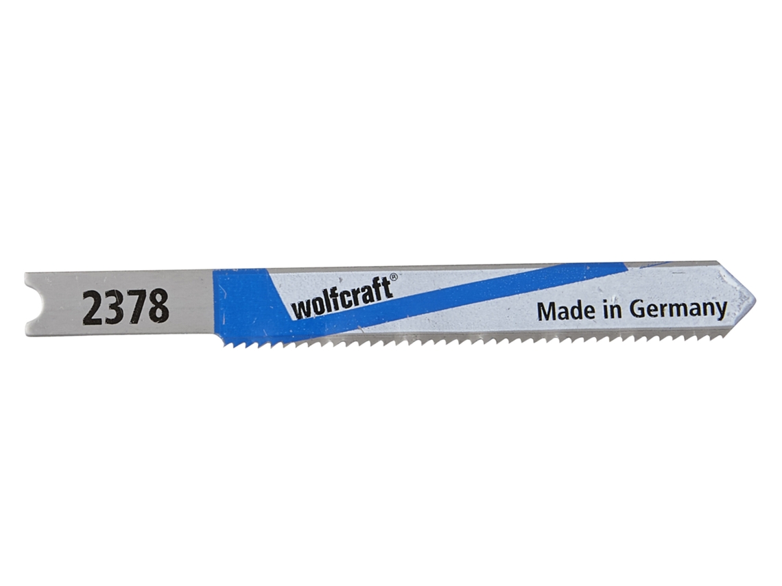 Wolfcraft 2378000 - 2 Hojas De Sierra De Calar Bim L70 Mm, Vástago En U