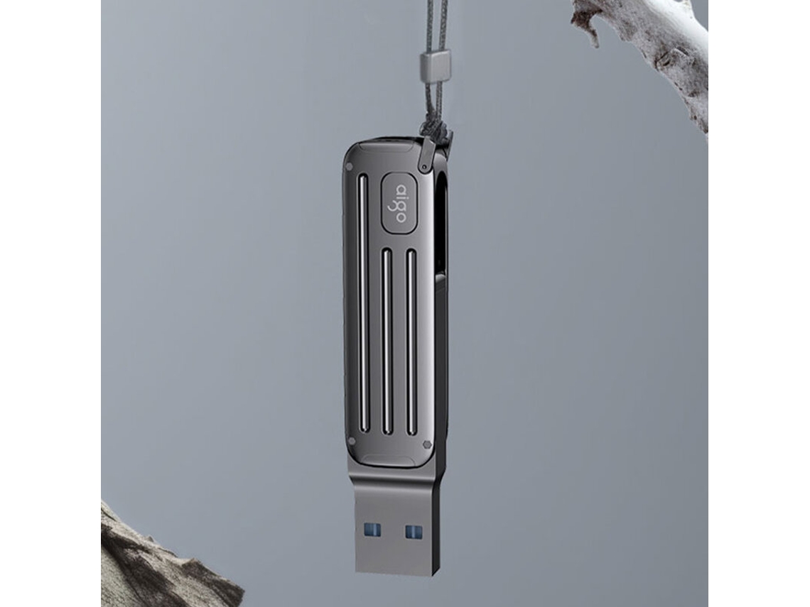 Unidad Flash Usb 3.2 Gen1 Aigo W381 De 256 Gb, Usb-a Y Tipo-c, 256 Gb, 128 Gb, 220 Mb/s, Alta Velocidad