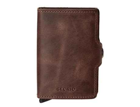 Cartera Fólio, Vintage de Hombre SECRID Tv Marrón