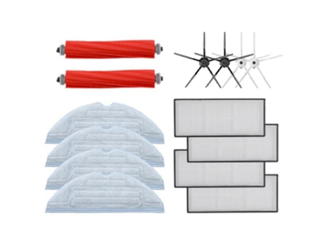 Para xiaomi roborock s7 t7s t7plus mop rag hepa filtro escova lateral