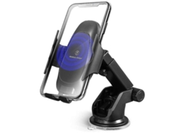Cargador Carro Sem Auto Clamping Super Load Qi para Apple, Samsung YEMAESRE Negro