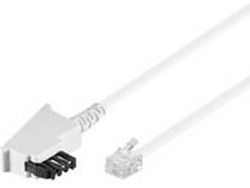 Cable Telefónico GOOBAY 68540 (6m - Blanco)