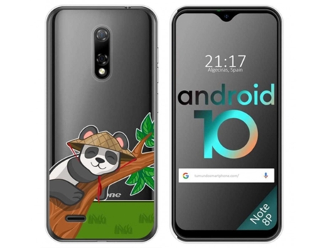Carcasa Ulefone Armor Note 8P TUMUNDOSMARTPHONE Dibujos Transparente Multicolor