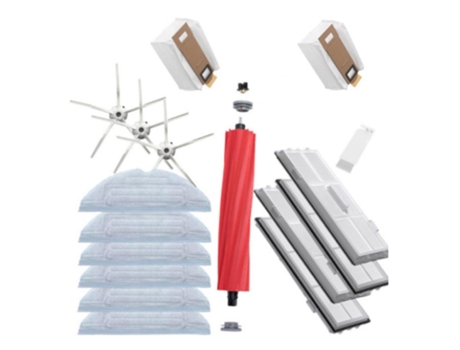 Para xiaomi roborock s7 t7s t7 plus principal/lateral escova filtro saco de pó