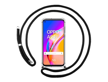 Carcasa Oppo A94 5G TUMUNDOSMARTPHONE Colgante Negro