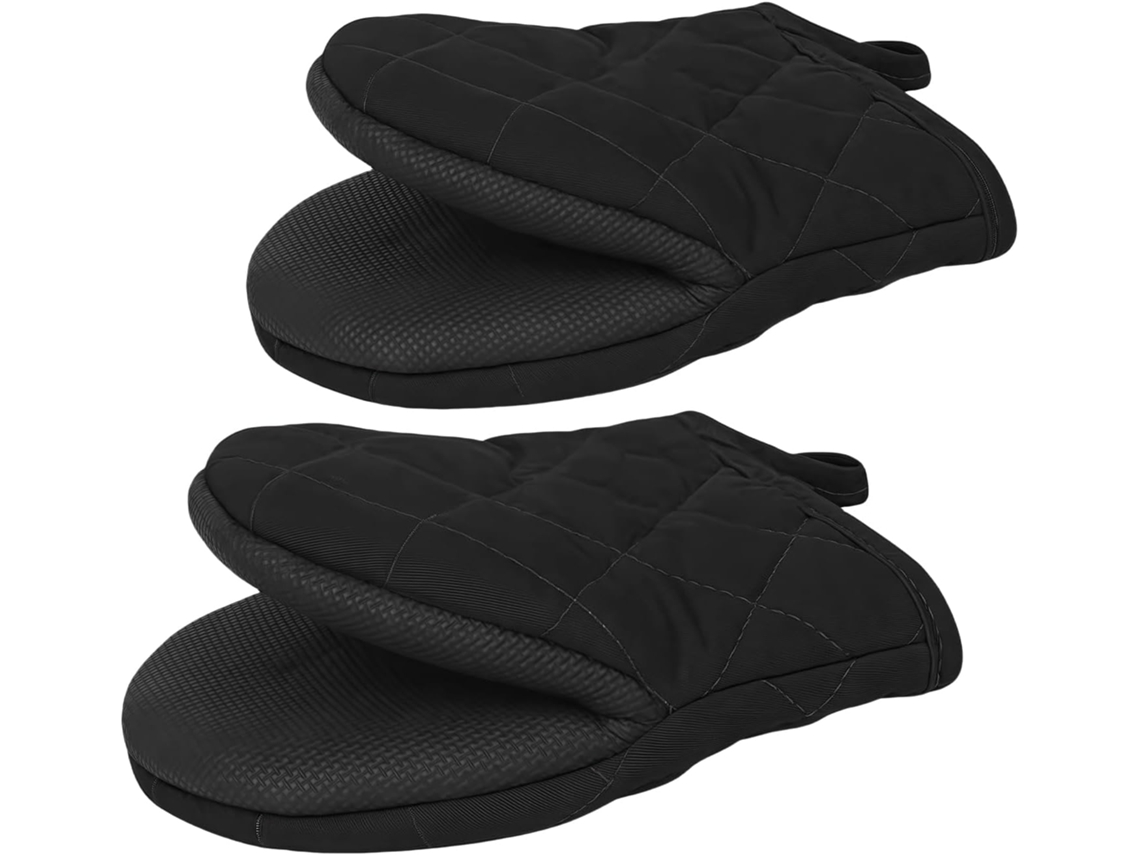 Guantes Térmicos Antideslizantes Con Gancho Para Colgar, Prácticos Materiales De Neopreno, Sartenes
