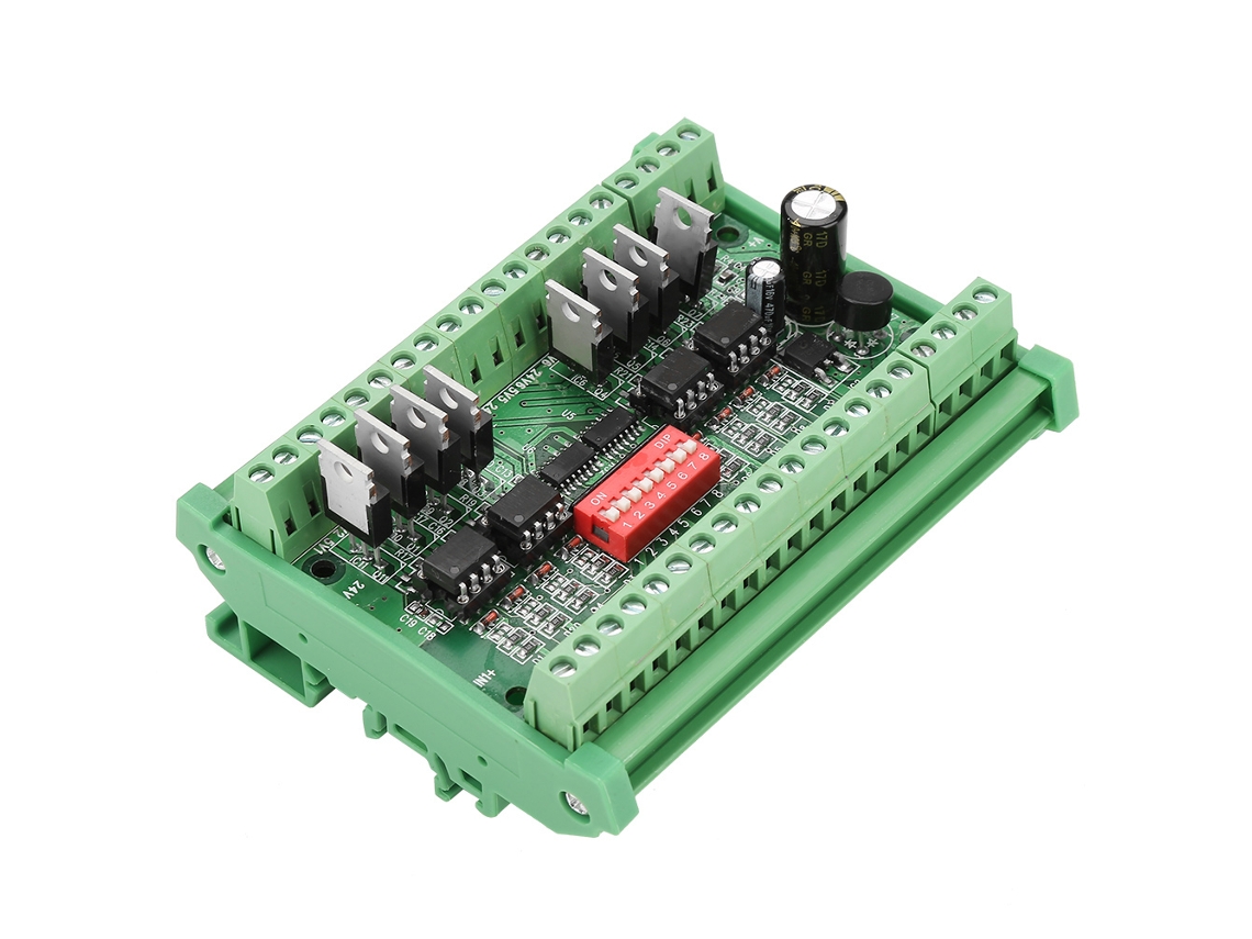 Módulo Conversor De Nivel 8 Canales Npn/pnp A Npn Señal Onda Cuadrada 5v/24v 10mhz